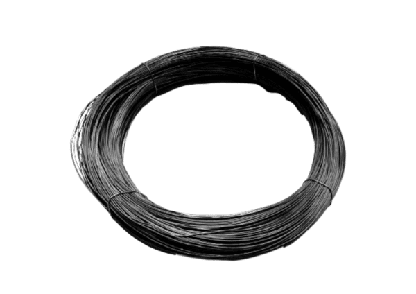 Couronne de fil d’acier recuit noir